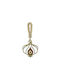 Marhome Suspendata Amulet Ochi Auriu 11cm 1buc