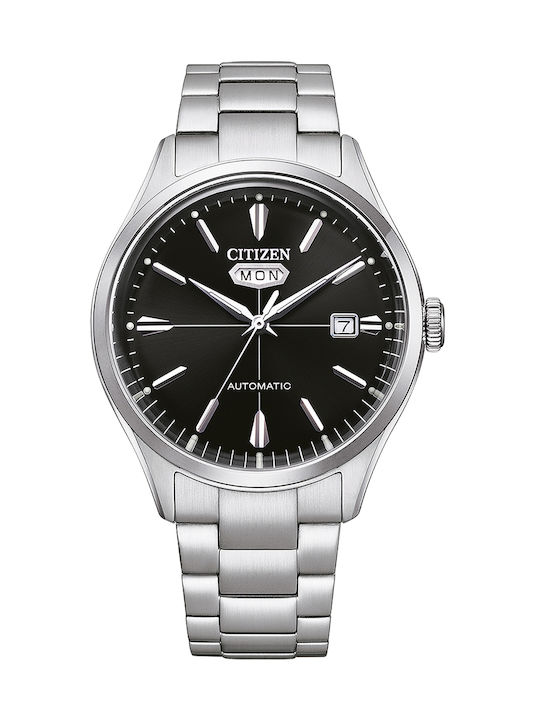 Citizen Watch Automatic with Silver Metal Bracelet