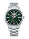 Citizen Herrenuhr 40.2mm Automatisch mit Silber Metallarmband