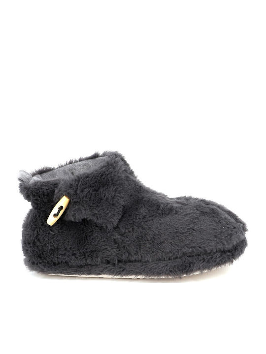 Damen Hausschuhe Anatomic Graue Stiefeletten