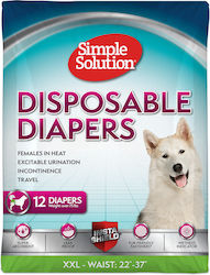 Simple Solution Disposable Diapers Female Βρακάκι XXLarge 12τμχ