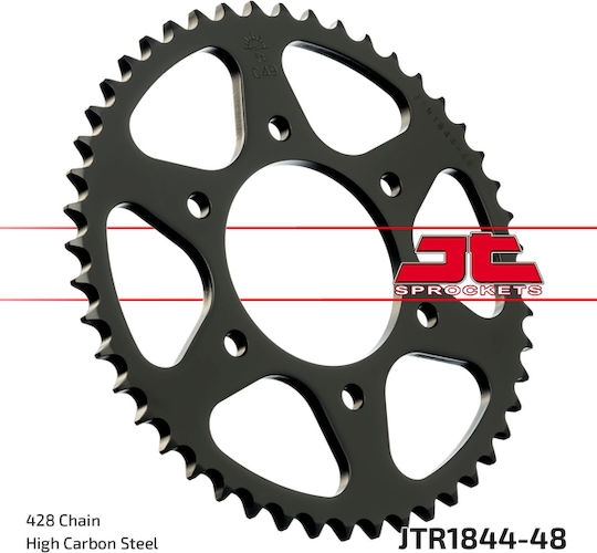JT Sprockets Γρανάζι Πίσω 48 Δοντιών για Yamaha MT-125 / YZF 125 R