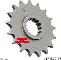 JT Sprockets Γρανάζι Μπροστά 17 Δοντιών για Yamaha YZF-R1 2004-2014