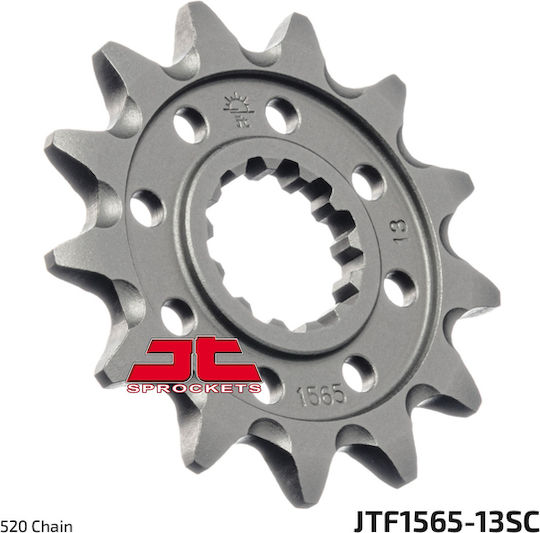 JT Sprockets Γρανάζι Μπροστά 13 Δοντιών για Kawasaki KXF 450 2008-2013