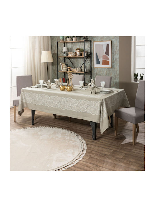Teoran Clermont Cotton & Polyester Tablecloth 06 155x230cm