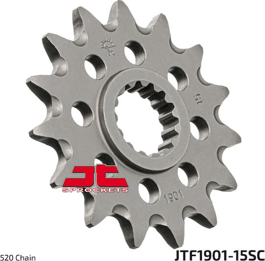 JT Sprockets Front Sprocket 15 Teeth for KTM 400 EXC / EXC 250 ENDURO 2T
