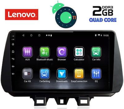 Lenovo Ηχοσύστημα Αυτοκινήτου για Hyundai Tucson 2019+ (Bluetooth/USB/WiFi/GPS) με Οθόνη Αφής 9"