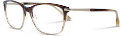 Rost Eyeglass Frame with Titanium Brown 033 C02
