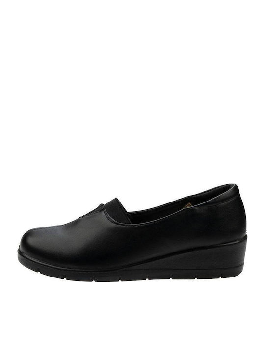 Slip-On-uri Anatomici Pentru Femei De Piele Negre