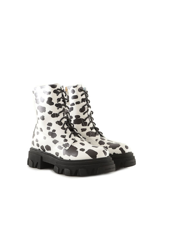 Chiara Ferragni Dalmata Women's Ankle Boots CF3038_034-DALMATA