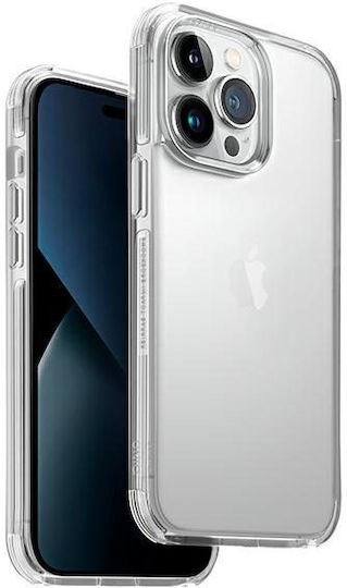 Uniq Combat Umschlag Rückseite Silikon Crystal Clear (iPhone 14 Pro Max)