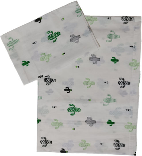 Ninetta Bebe Σετ Λευκό 70x140εκ. Ninetta Bebe Σετ Λευκό 70x140εκ.