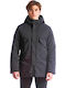 Winter Jacket Parka Waterproof Black