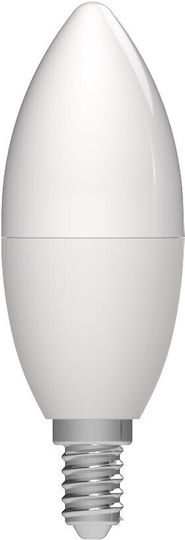 Avide ABC14WW-2.9W LED-Lampe 2.9W 103mm für Fassung E14 und Form C37 Warmes Weiß 470lm