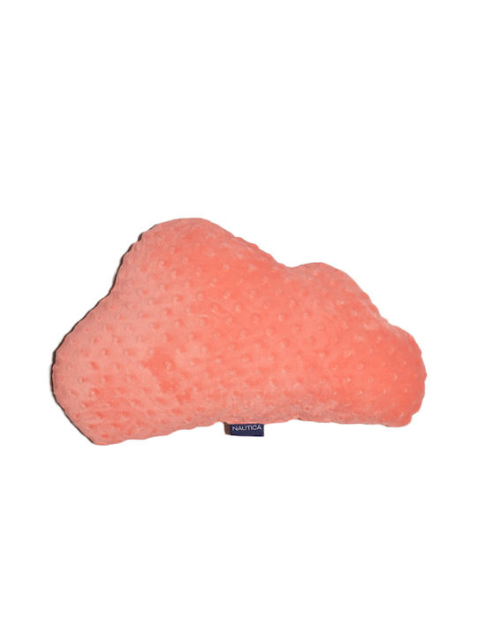 Nautica Crib Pillow Decorative Σύννεφο Coral 26x45cm 1pcs