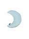 Nautica Crib Decorative Pillow Moon Light Blue 28x33cm