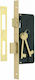 Import Hellas Eingelassene Schloss Mesoportas mit Zentrum 75mm Gold