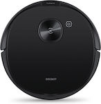 Ecovacs Deebot N8 Σκούπα Ρομπότ για Σκούπισμα & Σφουγγάρισμα με Χαρτογράφηση και Wi-Fi Μαύρη