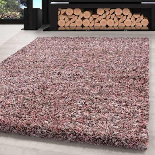 Lanudo 4500A Χαλί Διάδρομος Shaggy Pink 80x150cm
