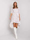 Italy Moda Mini Dress White-pink