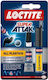 Loctite Υγρή Κόλλα Στιγμής Super Attak All Plastics 4ml 2τμχ