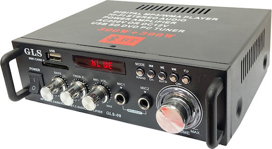 Ενισχυτής Karaoke GLS-09 Μαύρος
