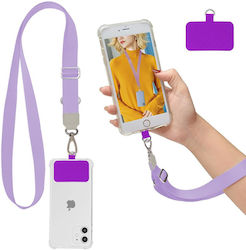 Leewello Lanyard Neck Strap for Mobile Purple