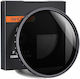 K&F Concept ND2-ND400 Filter Variable ND Diameter 43mm for Camera Lenses