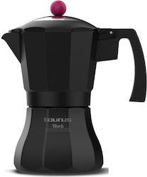 Taurus KCP9003I Stovetop Espresso Pot 3Cups Negru