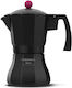 Taurus KCP9003I Espresso-Kanne 3 Cups Schwarz
