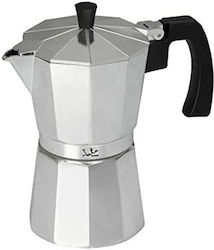 Jata CCA6 Μπρίκι Espresso 6cups Ασημί Jata CCA6 Μπρίκι Espresso 6cups Ασημί