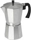 Jata CCA12 Μπρίκι Espresso 6cups Inox Ασημί