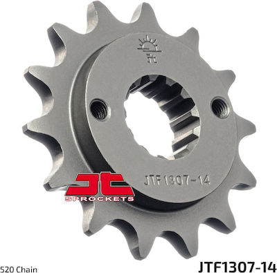 JT Sprockets Vorderes Ritzel 14 Zähne für Honda XR 650R 2000-2007