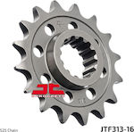 JT Sprockets Γρανάζι Μπροστά 16 Δοντιών για Honda VFR 750R 88-92