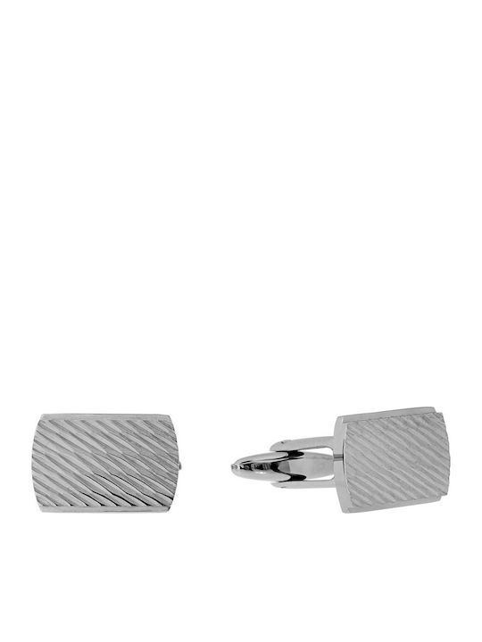 Visetti Steel Cufflinks in Silver Colour