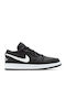Air  1 Retro Low Damen Sneakers Black / White