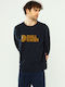 Sweatshirt Marineblau