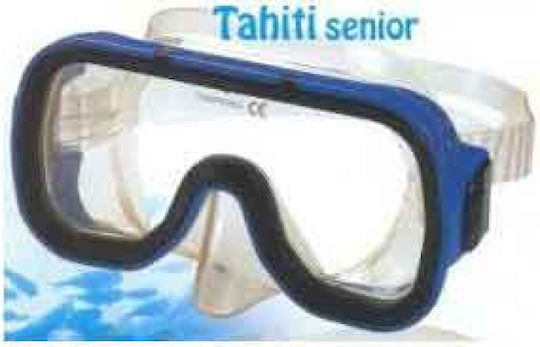 Campus Mască de Mare Cristal Line Senior Tahiti în culoare Albastru 271-0336