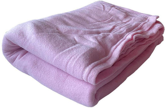 TnS Polar Κουβέρτα Fleece Διπλή 200x220εκ. Μπλε