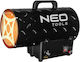 Neo Tools Βιομηχανικό Αερόθερμο Αερίου 15kW