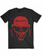 Rock Off T-shirt Megadeth Vic Hi Contrast σε Μαύρο χρώμα