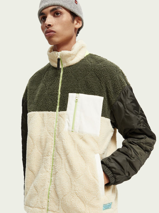 Зимно яке Ежедневен Beige/Olive