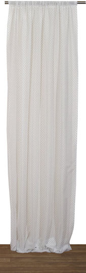 Viopros Kids Rod Pocket Curtain Confetti Gray 666561 270x280cm