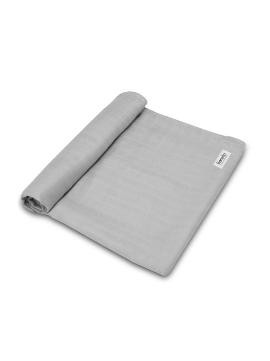 Lionelo Blanket Cot Swaddle Bamboo Gray 120x120cm.