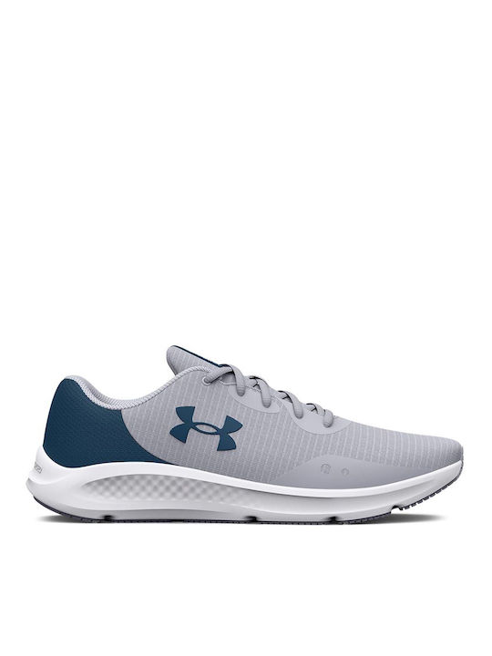 Under Armour Charged Pursuit 3 Tech Ανδρικά Αθλητικά Παπούτσια Running Γκρι