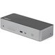 StarTech USB-C Docking Station με HDMI/DisplayPort 4K PD Ethernet και συνδεση 4 Οθονών Ασημί (DK31C4DPPDUE)