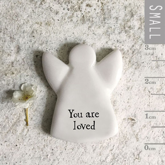 Synchronia Διακοσμητικό Αγαλματίδιο από Πορσελάνη You Are Loved 3cm