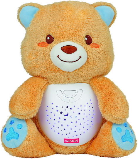 Winfun Sleep Toy Starry Bear made of Fabric with Lights for 0++ Months