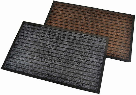 Sidirela Entrance Mat Carpet with Anti-slip Backing Doura Gray 50x85cm