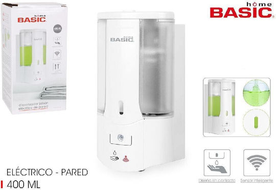 Basic Home S2209023 Automatic Commercial Cream Soap Dispenser 400ml White